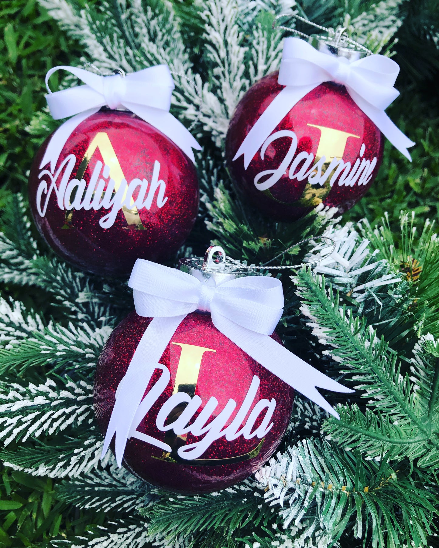 Personalised Christmas Baubles