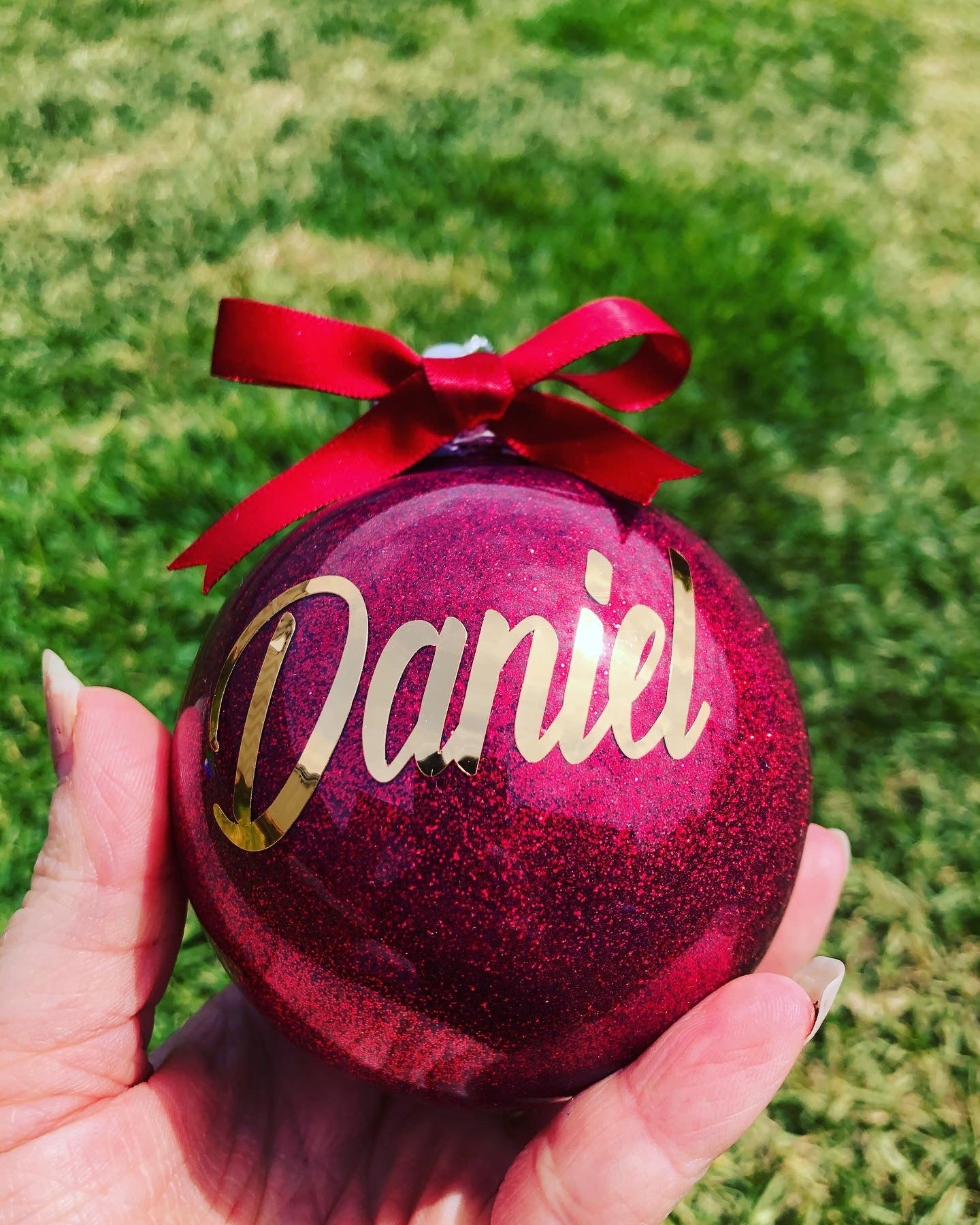 Personalised Christmas Baubles