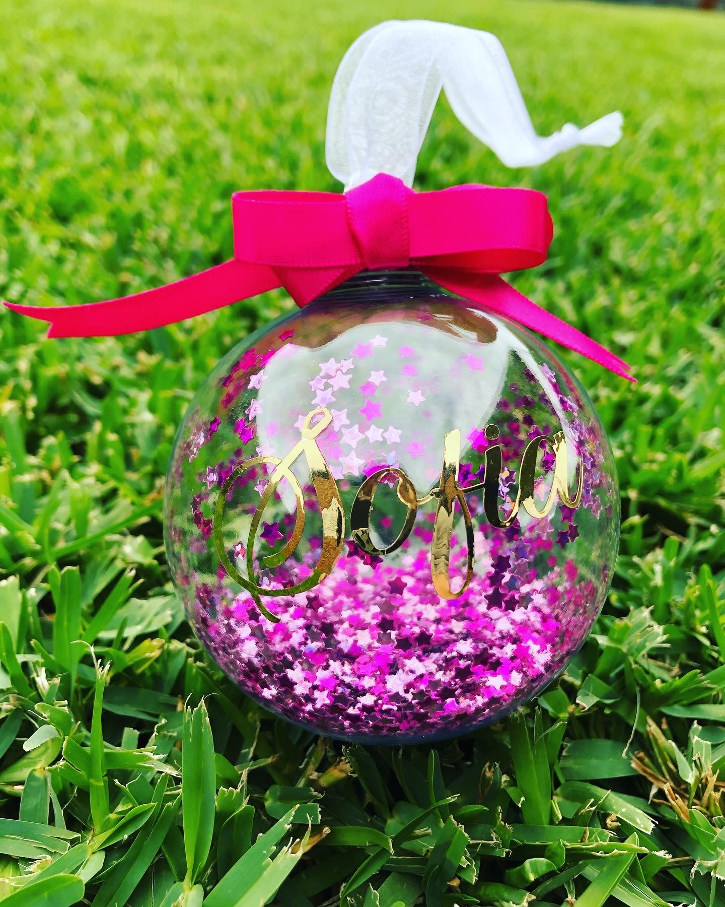 Personalised Christmas Baubles