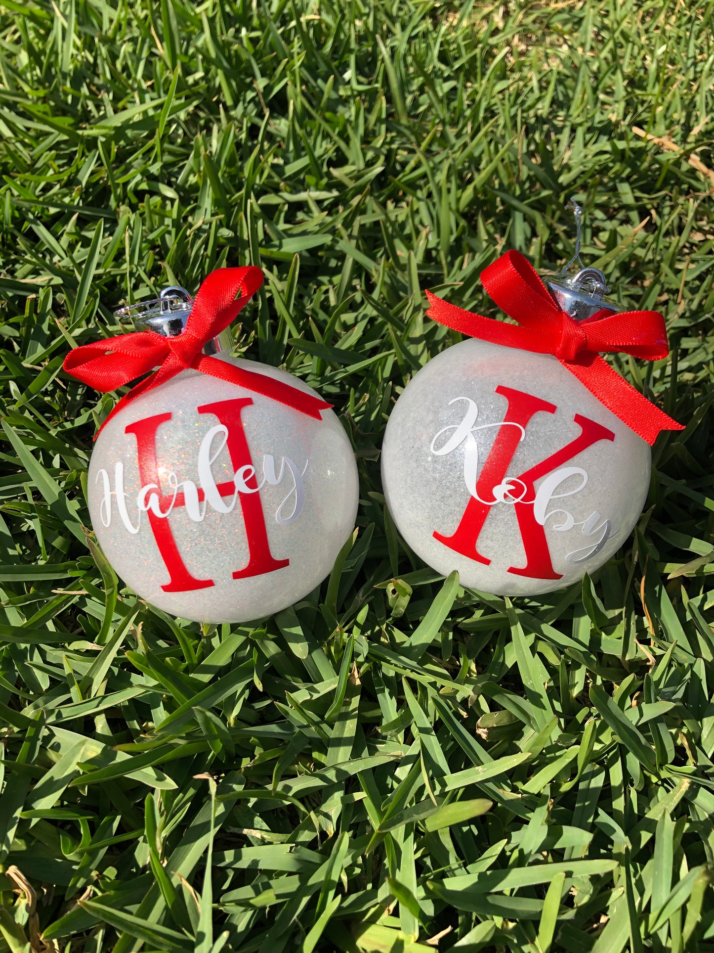 Personalised Christmas Baubles