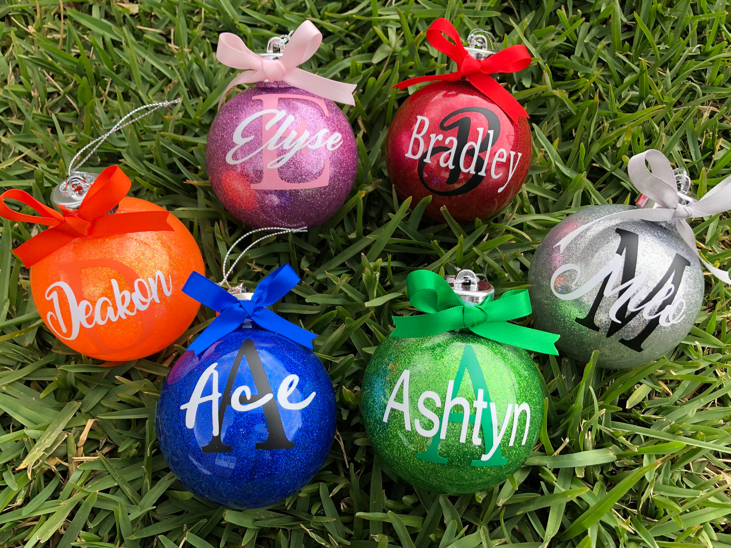 Personalised Christmas Baubles