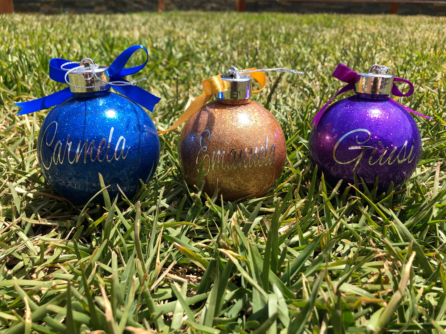 Personalised Christmas Baubles