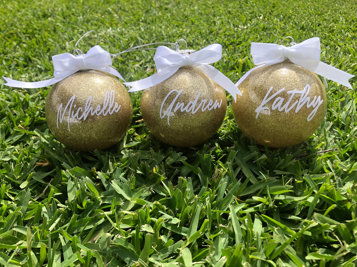 Personalised Christmas Baubles