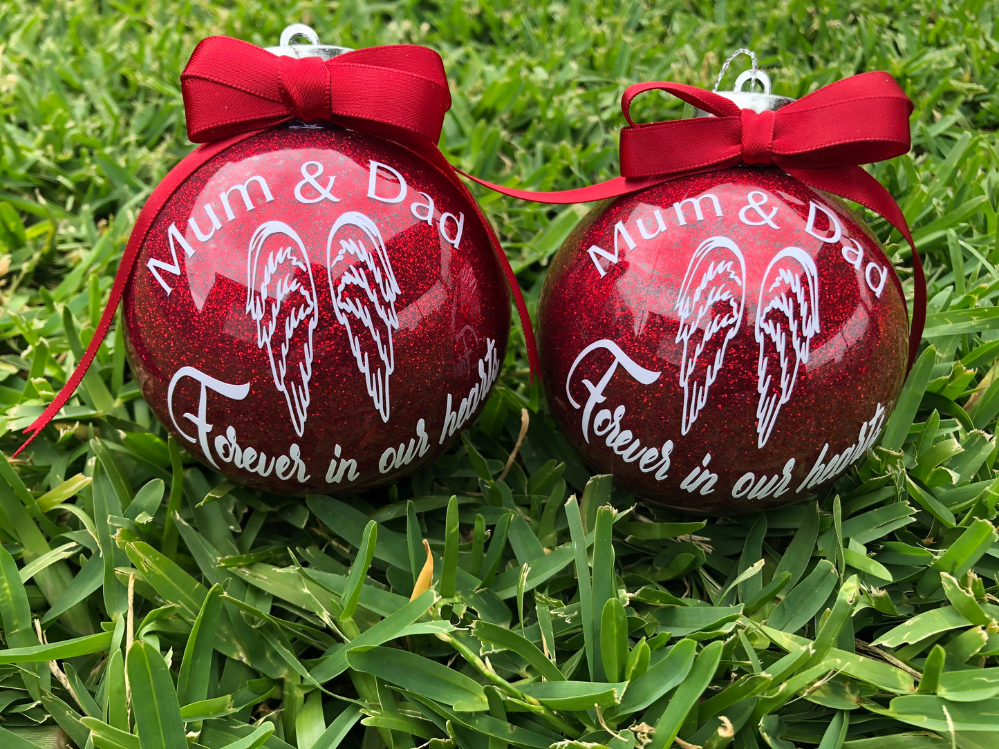 Personalised Christmas Baubles