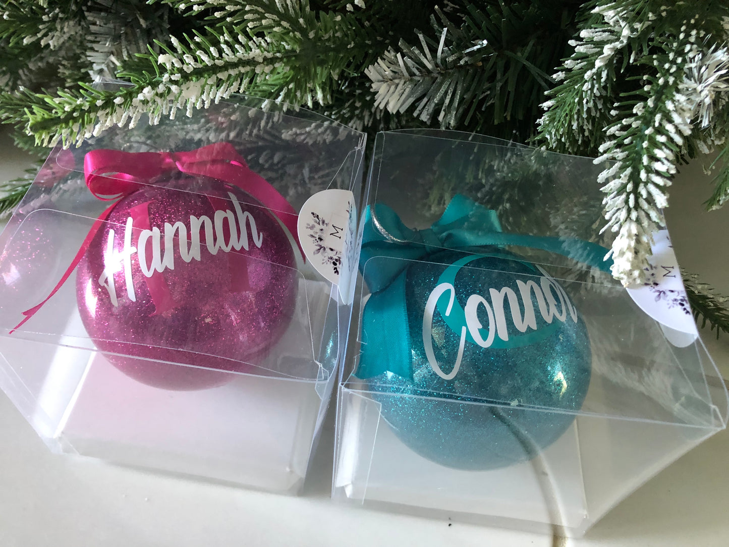 Personalised Christmas Baubles