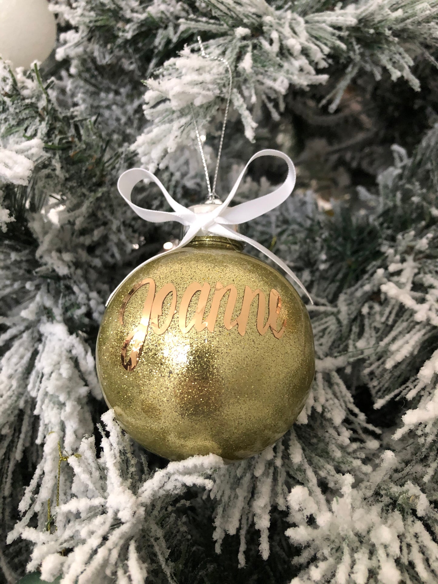 Personalised Christmas Baubles