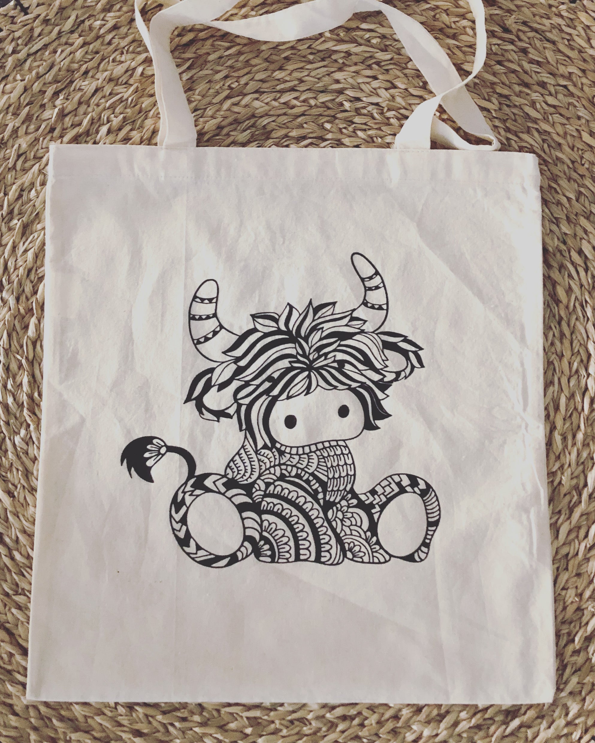 HIGHLAND COW … Tote ... Diaper Bag ... Personalized selling FReE