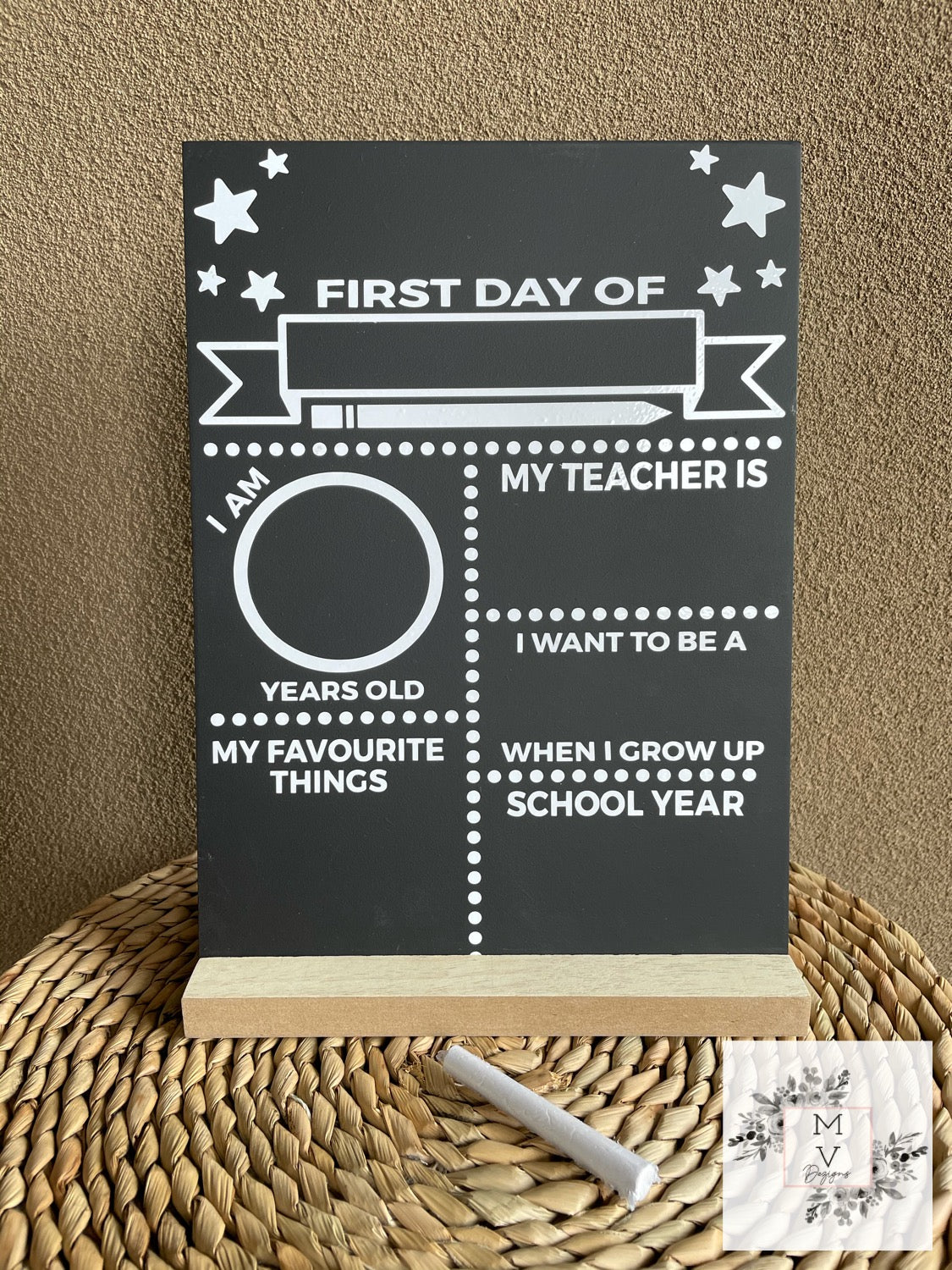First Day Milestone Boards